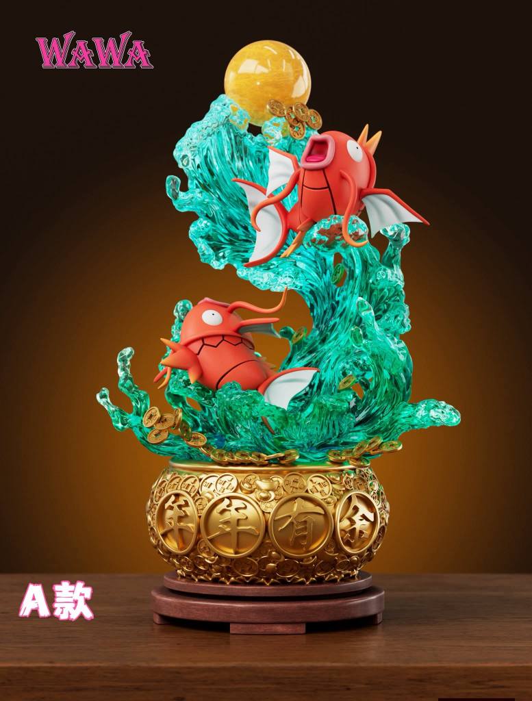 Fortune Calling Magikarp resin statue WAWA Studio anime figure