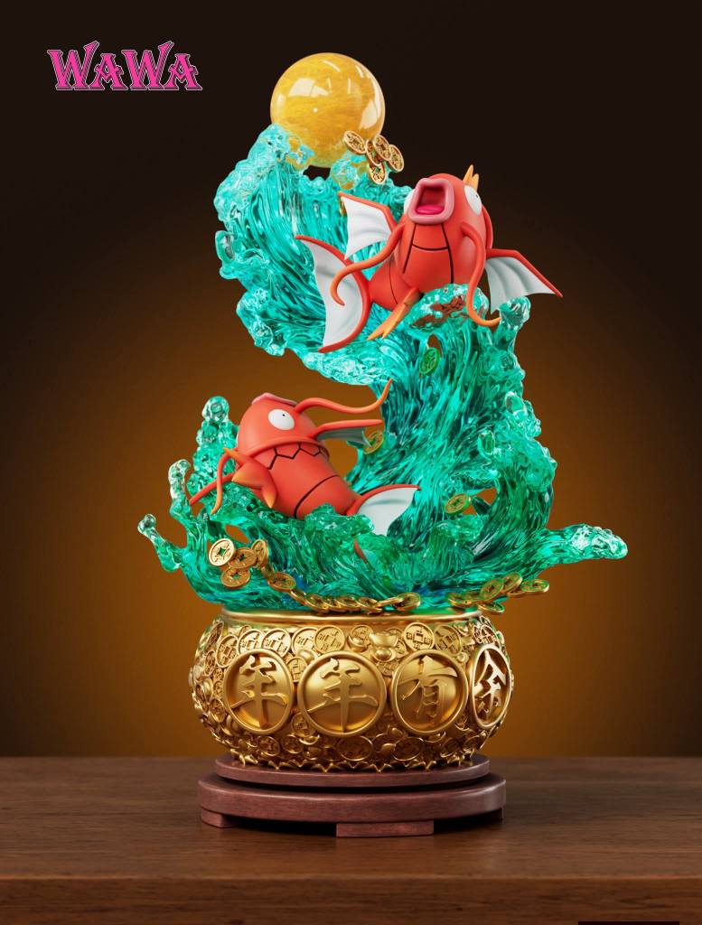 Fortune Calling Magikarp resin statue WAWA Studio anime figure