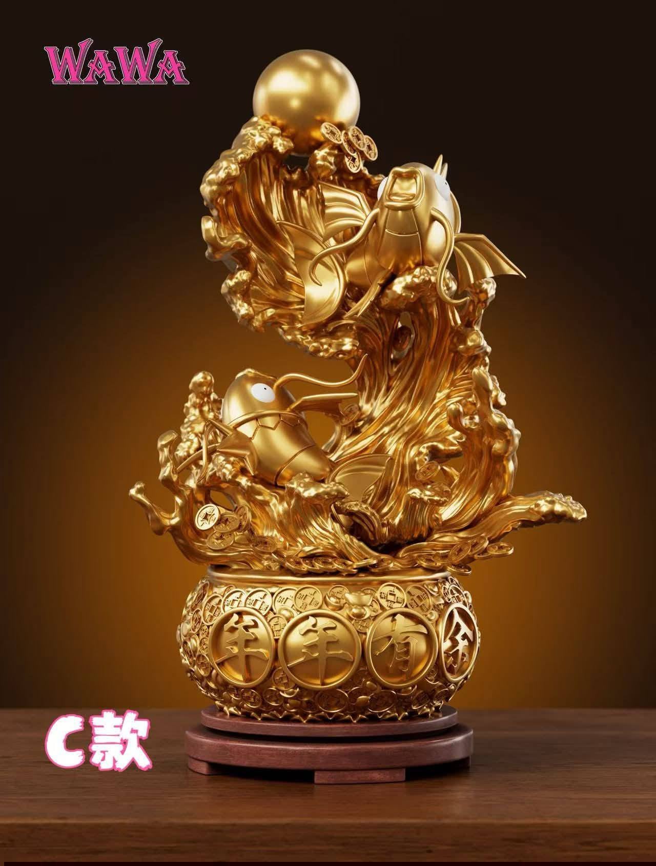 Fortune Calling Magikarp resin statue WAWA Studio anime figure
