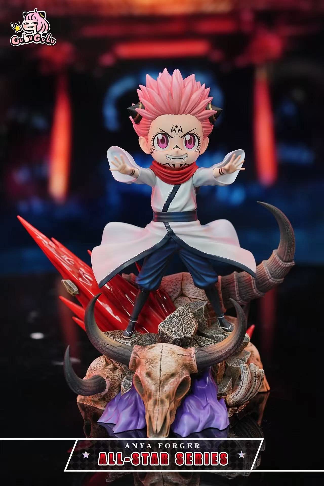Anya cos Sukuna resin statue GuluGulu Studio anime figure