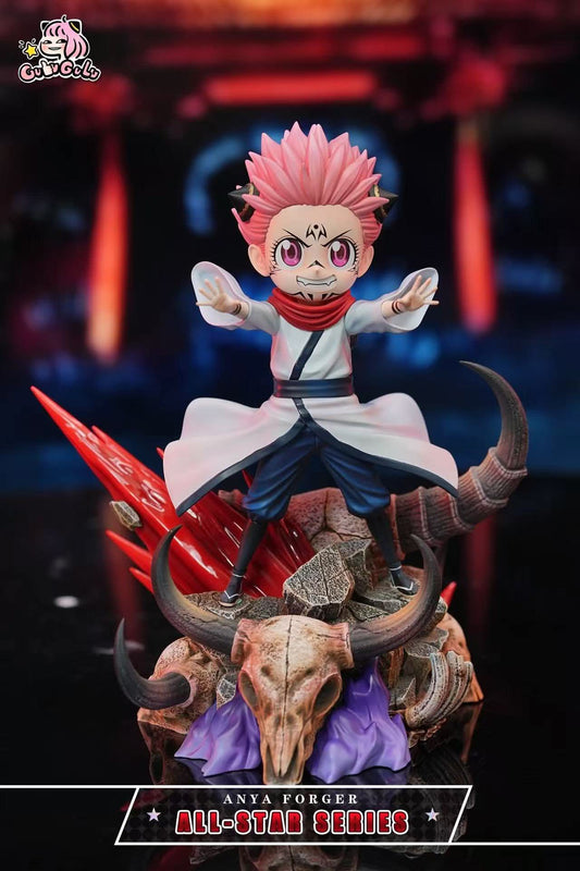 Anya cos Sukuna resin statue GuluGulu Studio anime figure