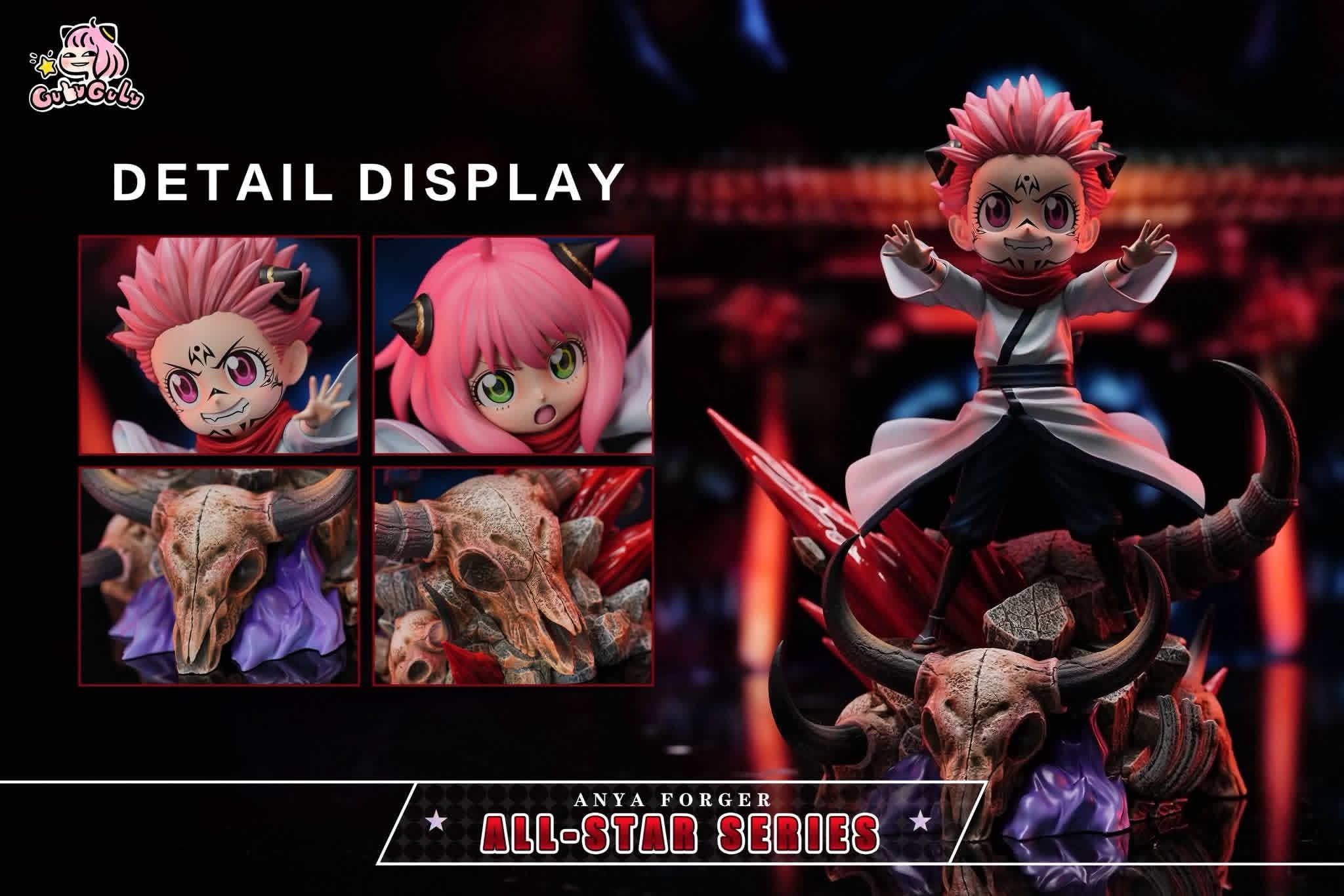 Anya cos Sukuna resin statue GuluGulu Studio anime figure