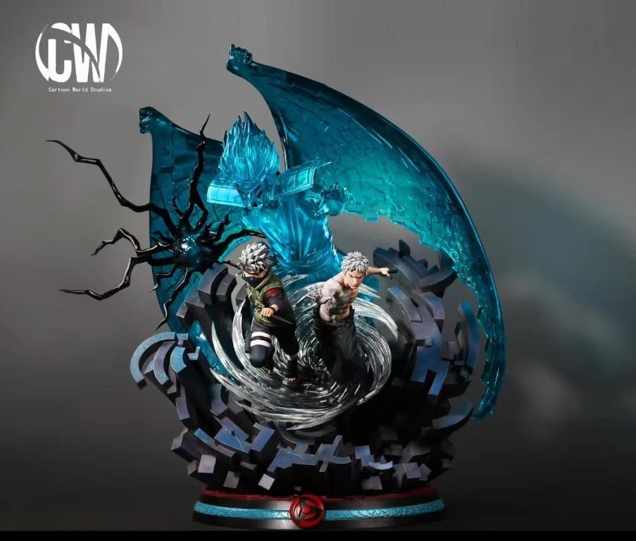 CW Studio - Kakashi vs Obito resin statue cw studio anime figure