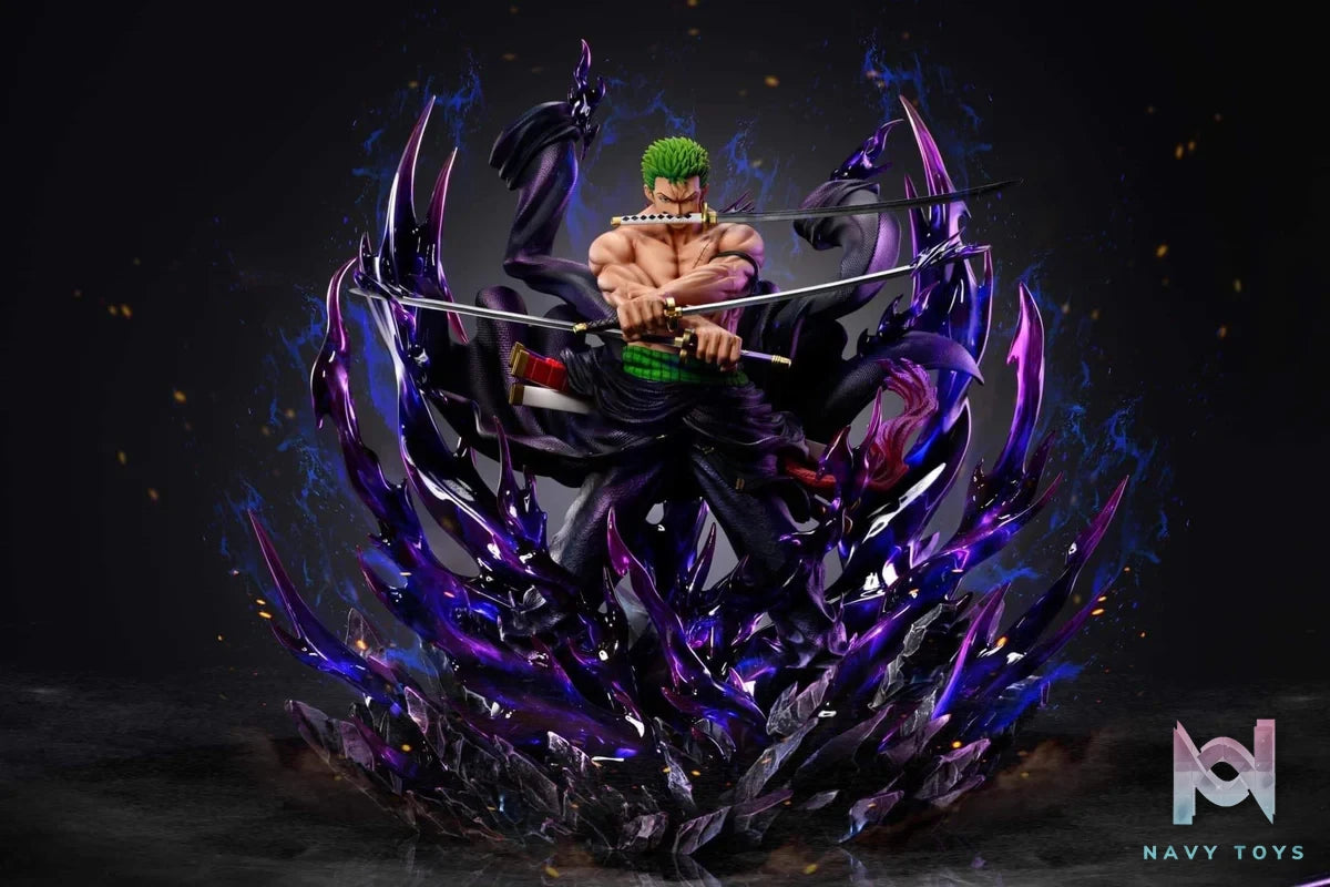 Zoro - One Piece - Rc ( Discount 50% ) resin statue Recast anime figure