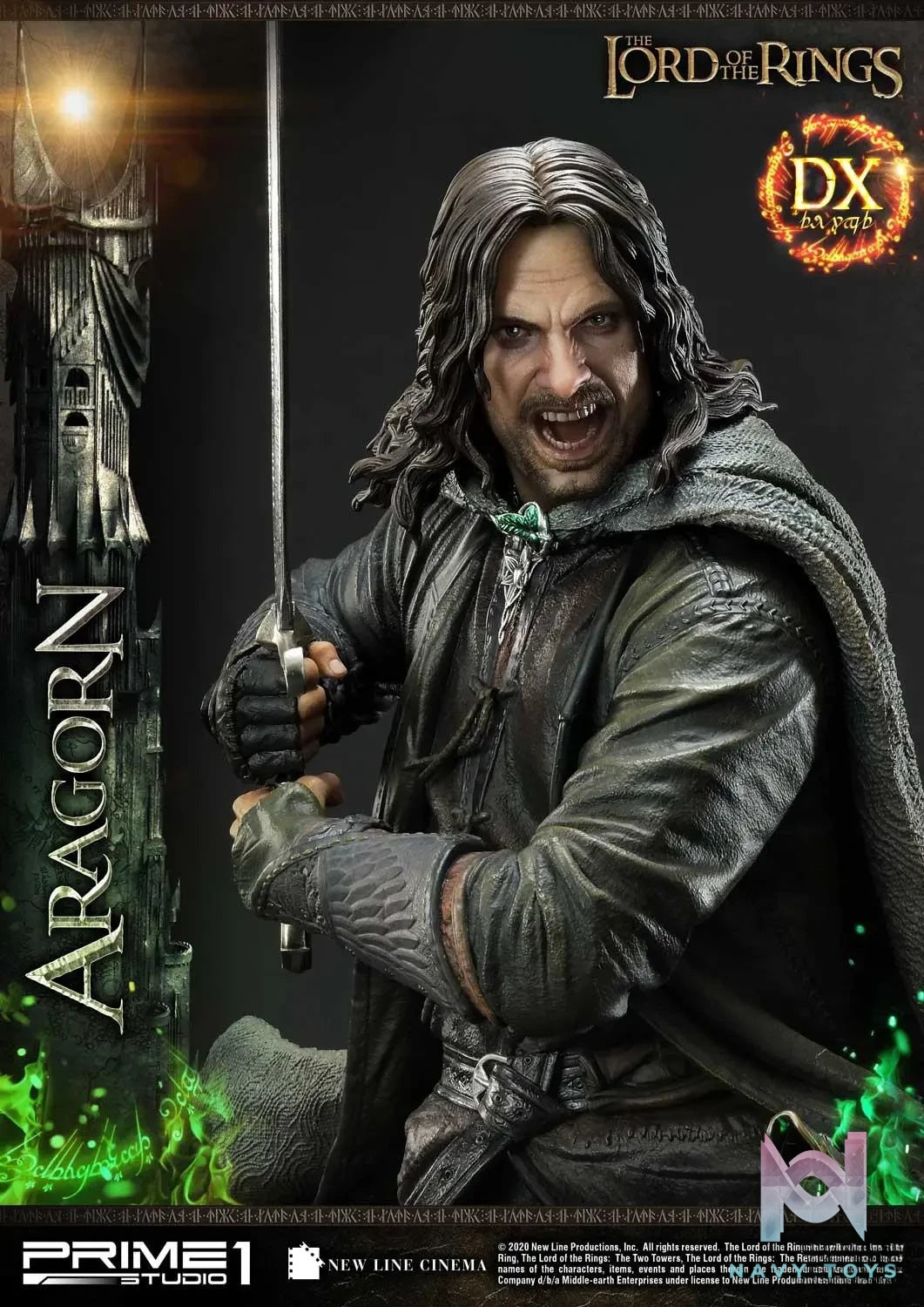 Prime 1 Studio – Premium Masterline The Lord of the Rings: The Return of the King (Film) Aragorn PMLOTR-03 PMLOTR-03DX (Licensed)