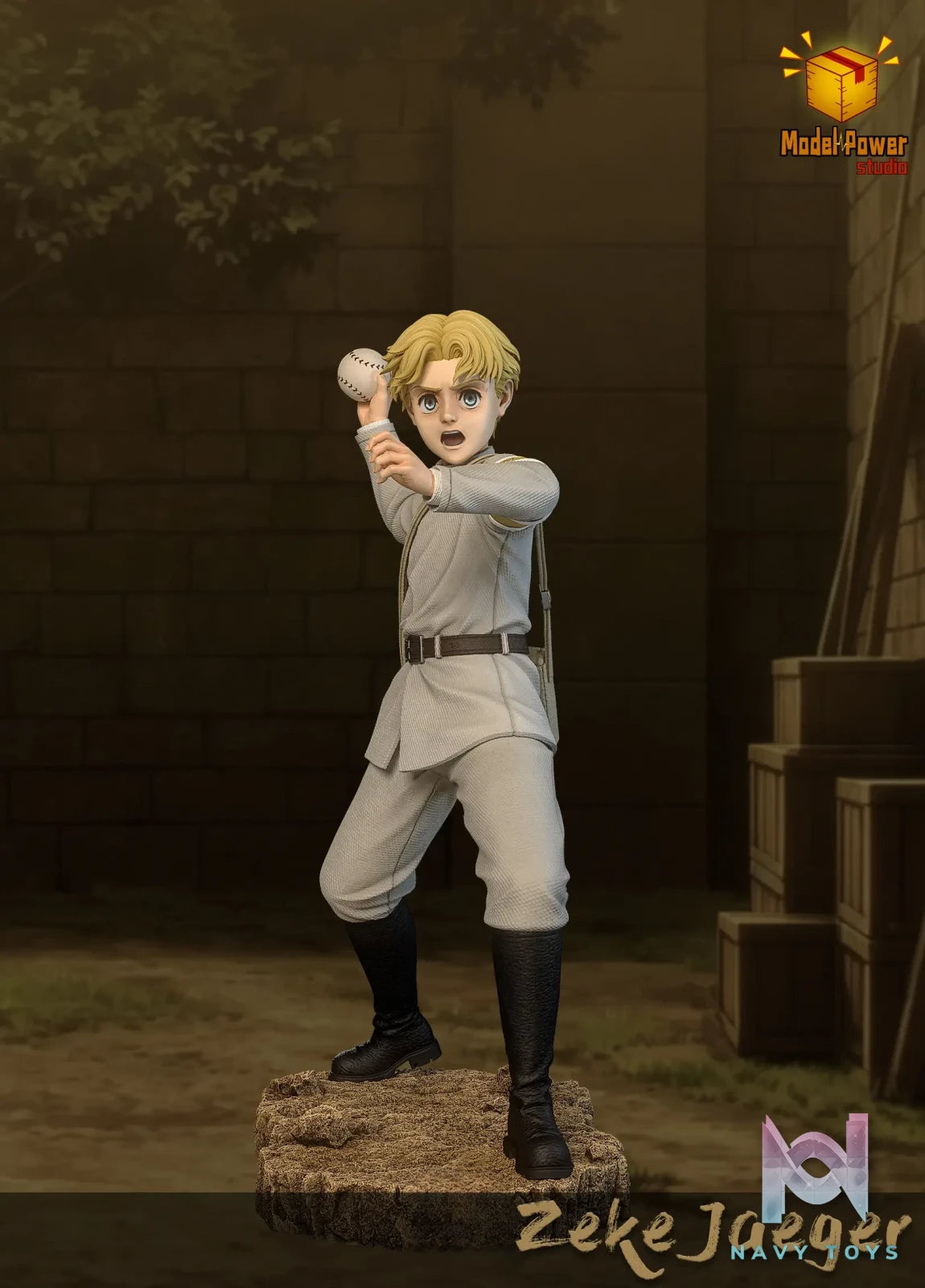 Model Power Studio – Zeke Jaeger Honor Marley Person Attack on Titan
