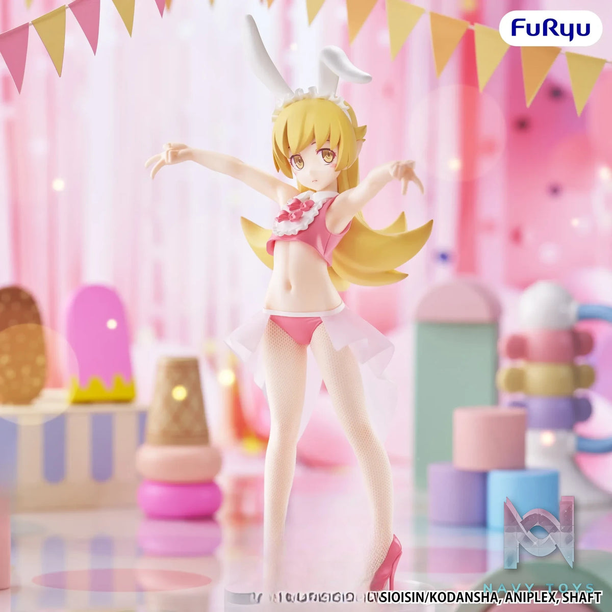 FURYU – Monogatari Series BiCute Bunnies Figure – Shinobu Oshino (Licensed)