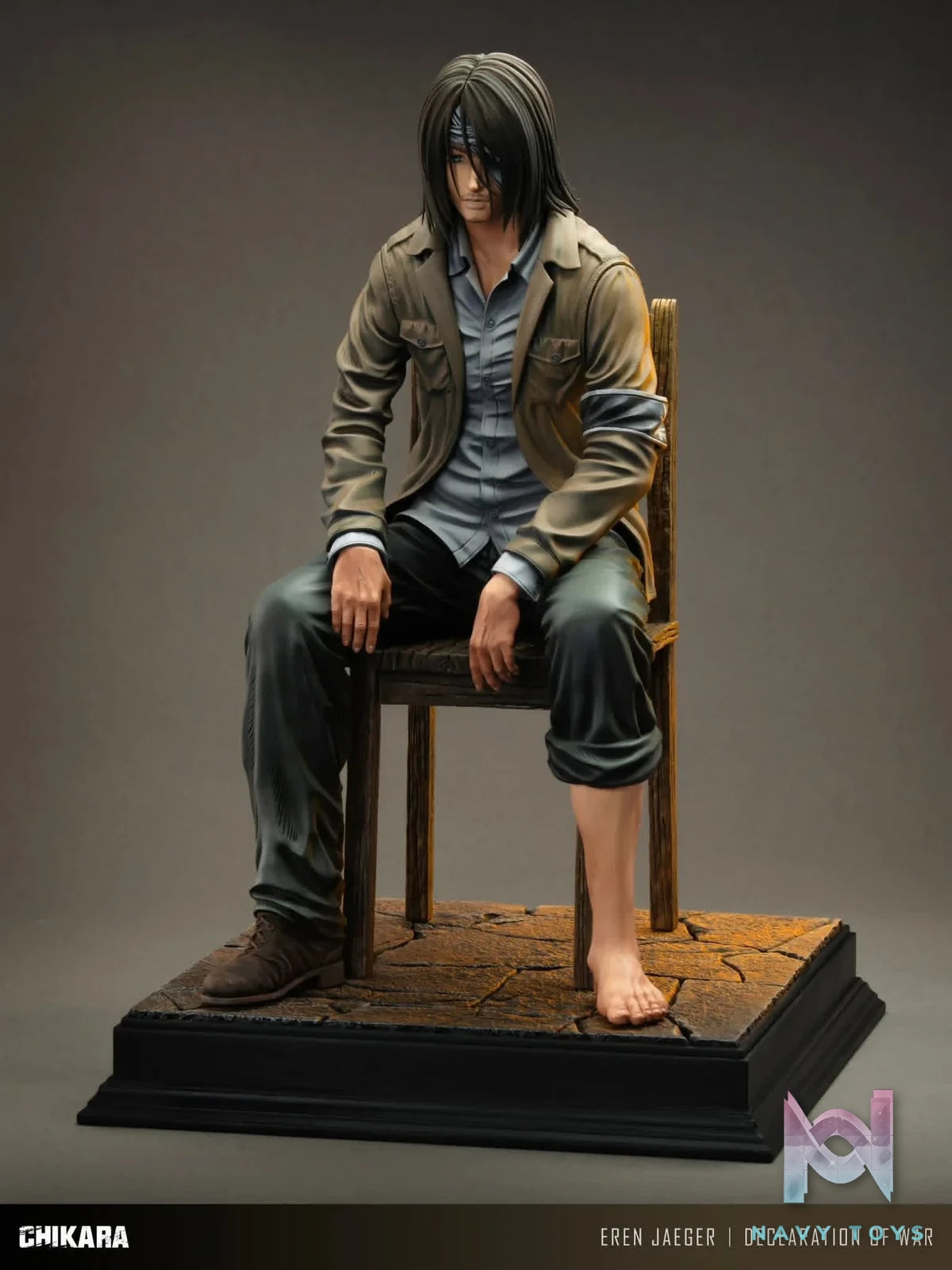 Eren Yeager resin statue Chikara Studio anime figure