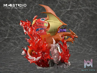 MAGA Studio - Pokémon League Champion Series 1 Galar Region Pokémon Champion Leon resin statue Navy Toys anime figure