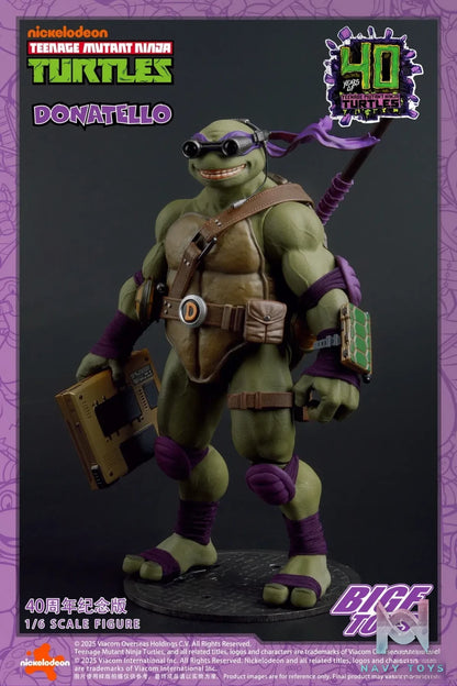 BIGFTOYS – TNMT Donatello 40th Anniversary Edition Action Figure BIGF-003 (Licensed)