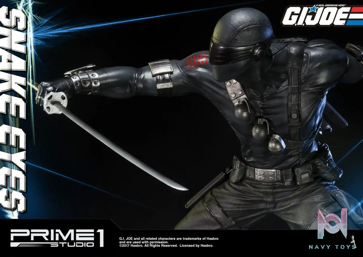 Prime 1 Studio – Premium Masterline G.I. Joe Snake Eyes PMGJ-01 PMGJ-01EX(Licensed)