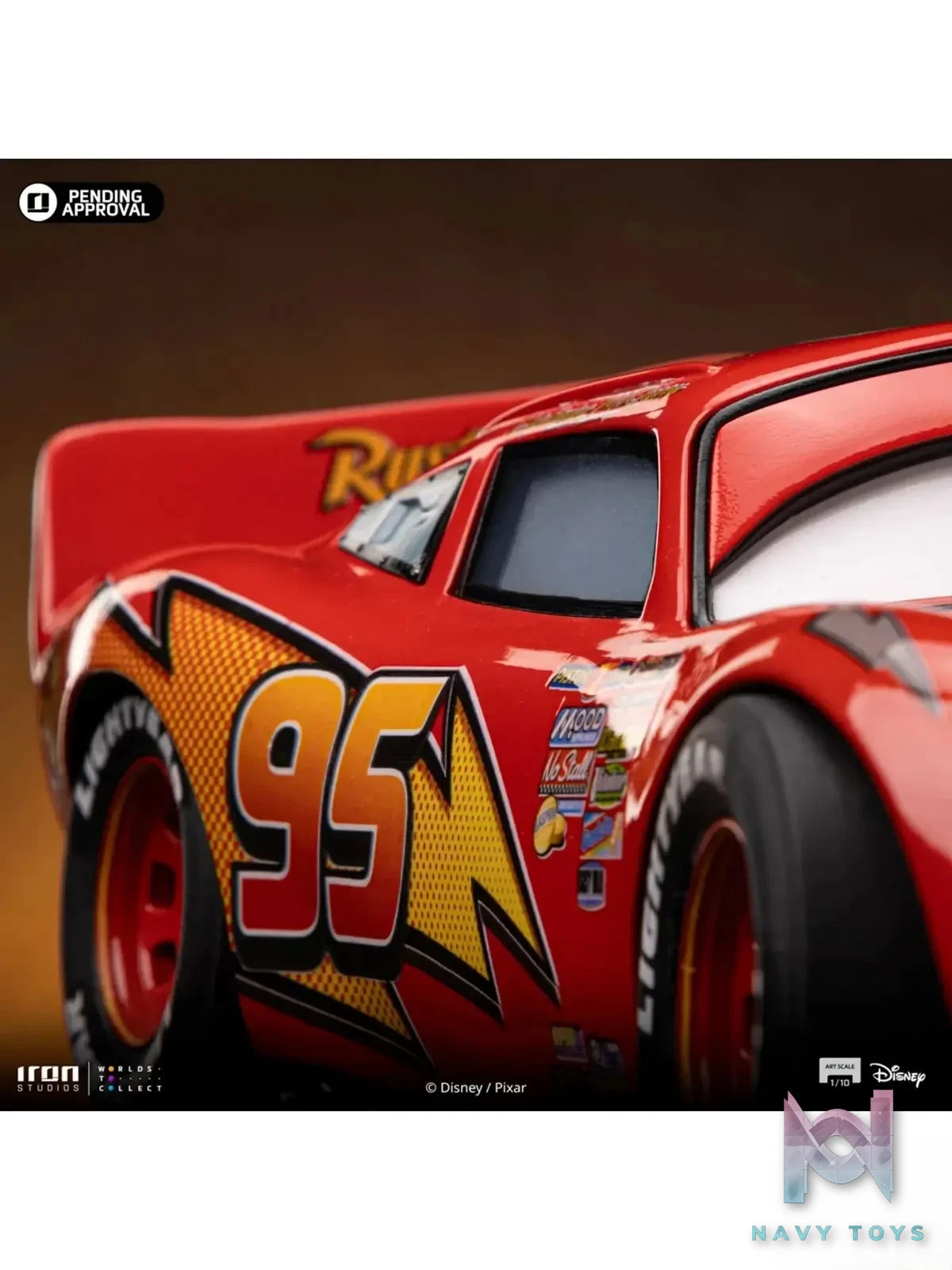 Iron Studio – Cars Lightning McQueen DSNEY114024 DSNEY113924-10 (Licensed)