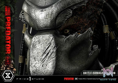 Prime 1 Studio – Premium Bust Predator (Film) Jungle Hunter Predator Battle-Damaged PBPR-03 (Licensed)
