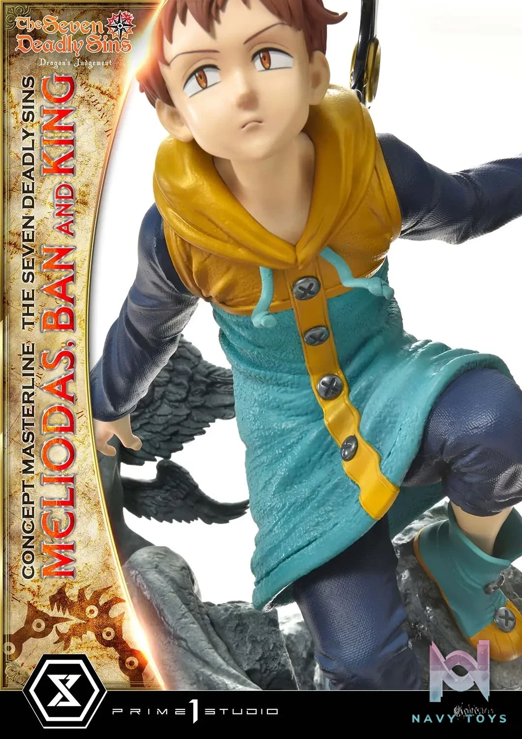 Prime 1 Studio – Concept Masterline The Seven Deadly Sins Meliodas, Ban and King CMNTZ-01 CMNTZ-01DXS (Licensed)