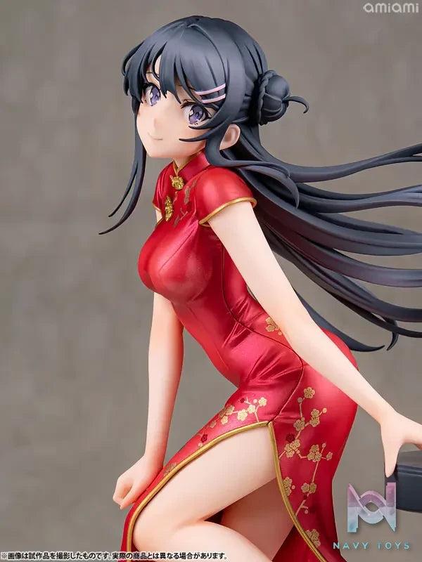 WING – Rascal Does Not Dream of Bunny Girl Senpai Mai Sakurajima Chinese Dress ver. 1/7 Complete Figure (Licensed)