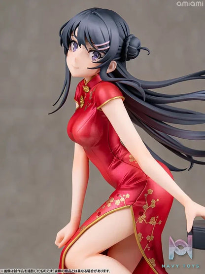 WING – Rascal Does Not Dream of Bunny Girl Senpai Mai Sakurajima Chinese Dress ver. 1/7 Complete Figure (Licensed)
