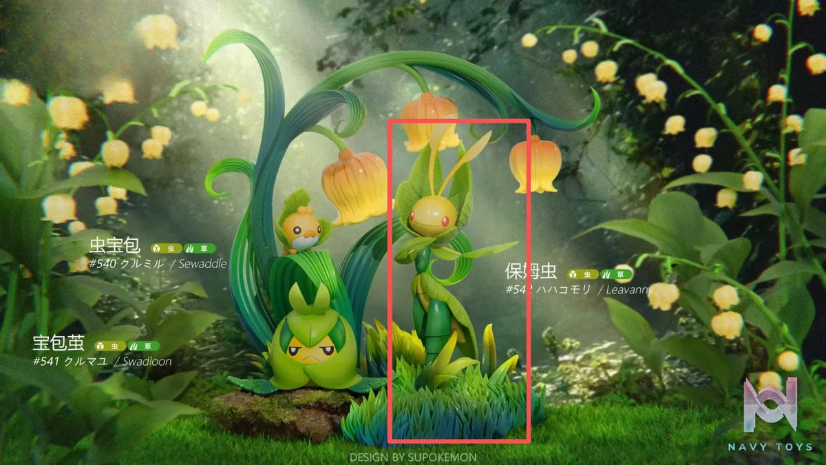 Duan Zao Jiang Studio – Leavanny Evolution Set Pokémon