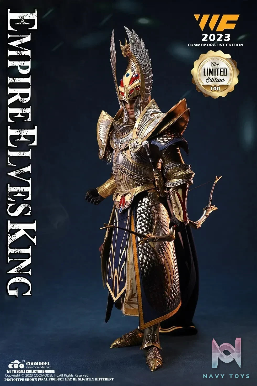 COOMODEL – NS2301 1/6 NIGHTMARE SERIES – EMPIRE KING OF ELVES (Licensed)