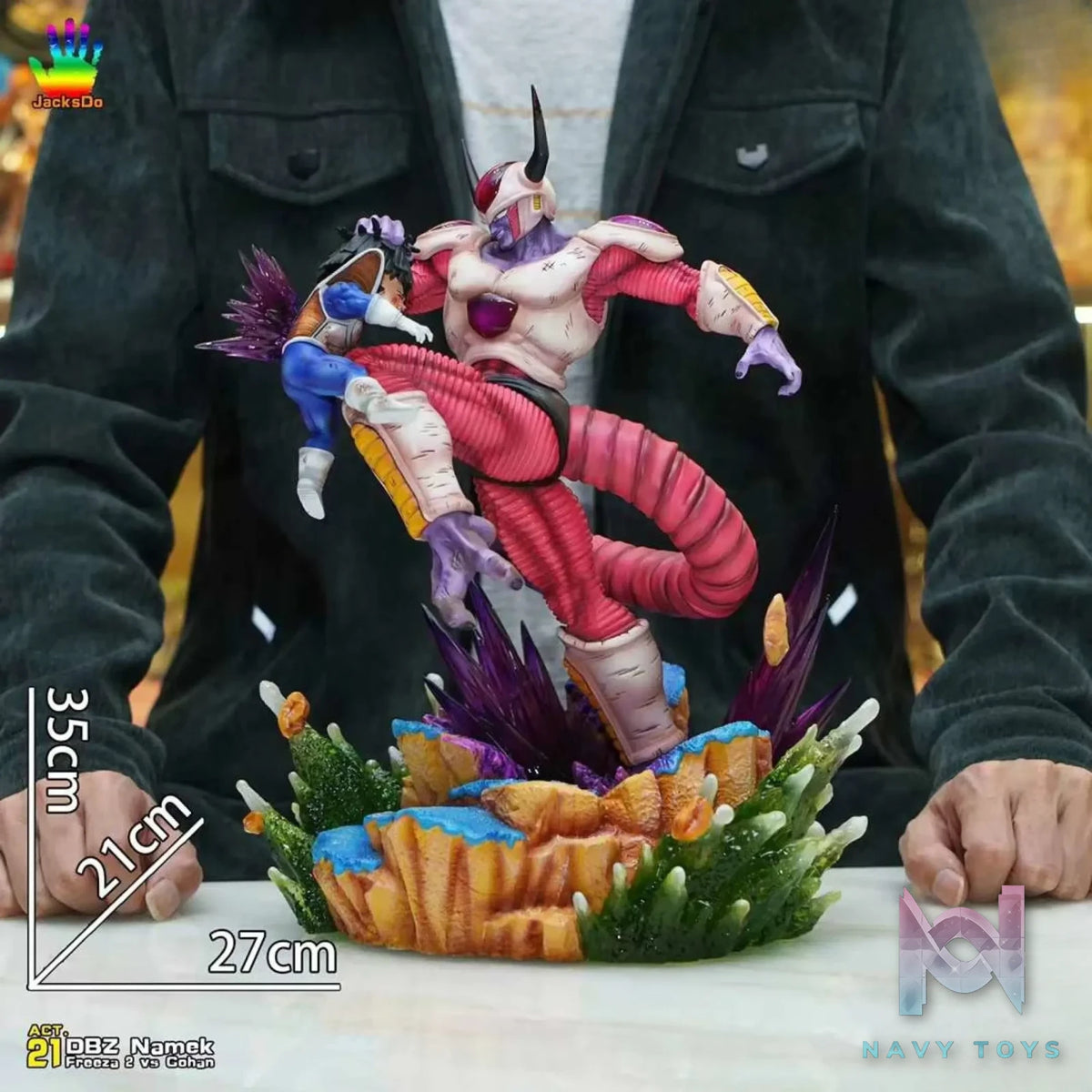 JacksDo Studio – Dragon Ball Frieza Second Form vs Gohan