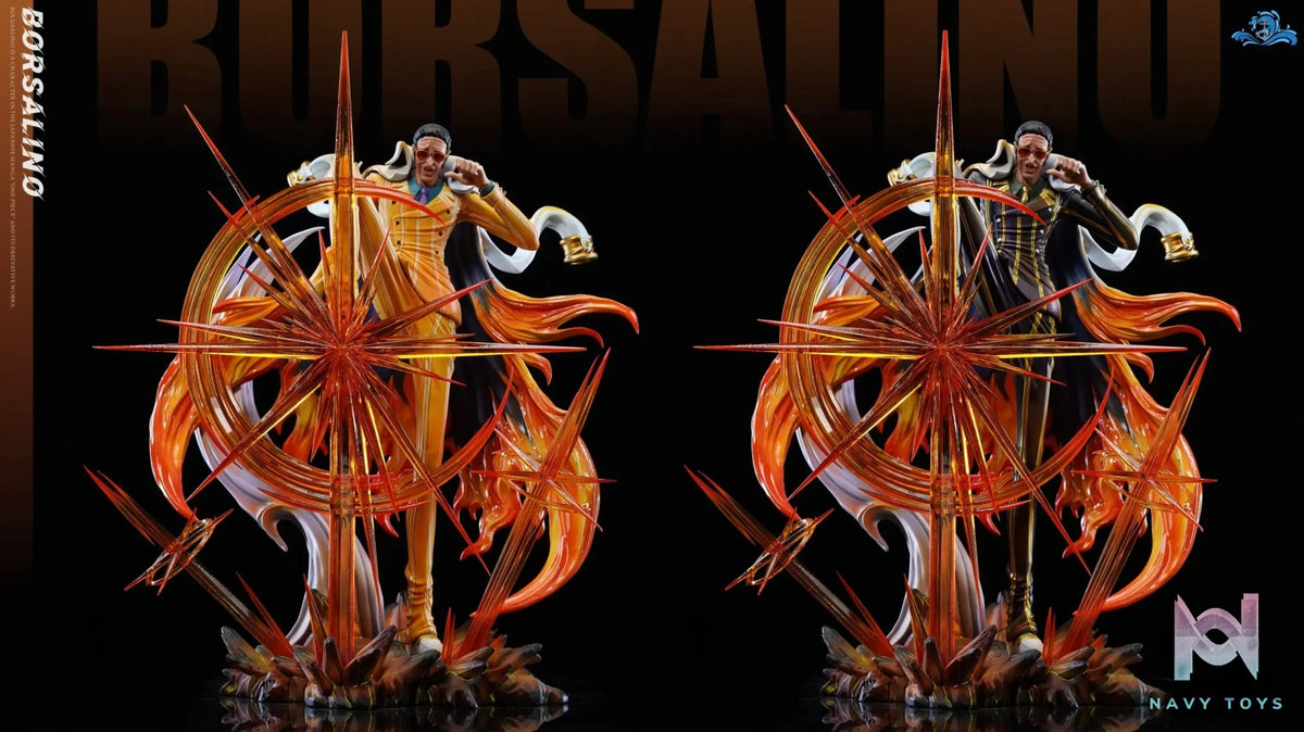 Po Lang Studio – One Piece Marines Three Admirals Kizaru Borsalino