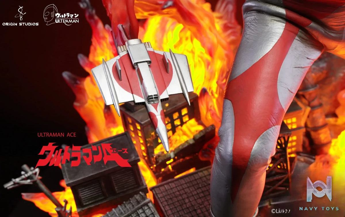 Origin Studio – Classic Ultraman Ace Scene Statue (Licensed)