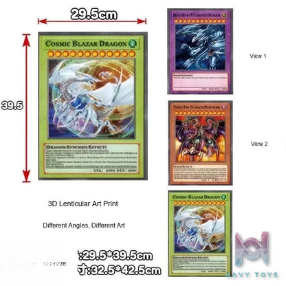 3D Printing Studio – lenticular prints with 3 changing angles of yu-gi-oh