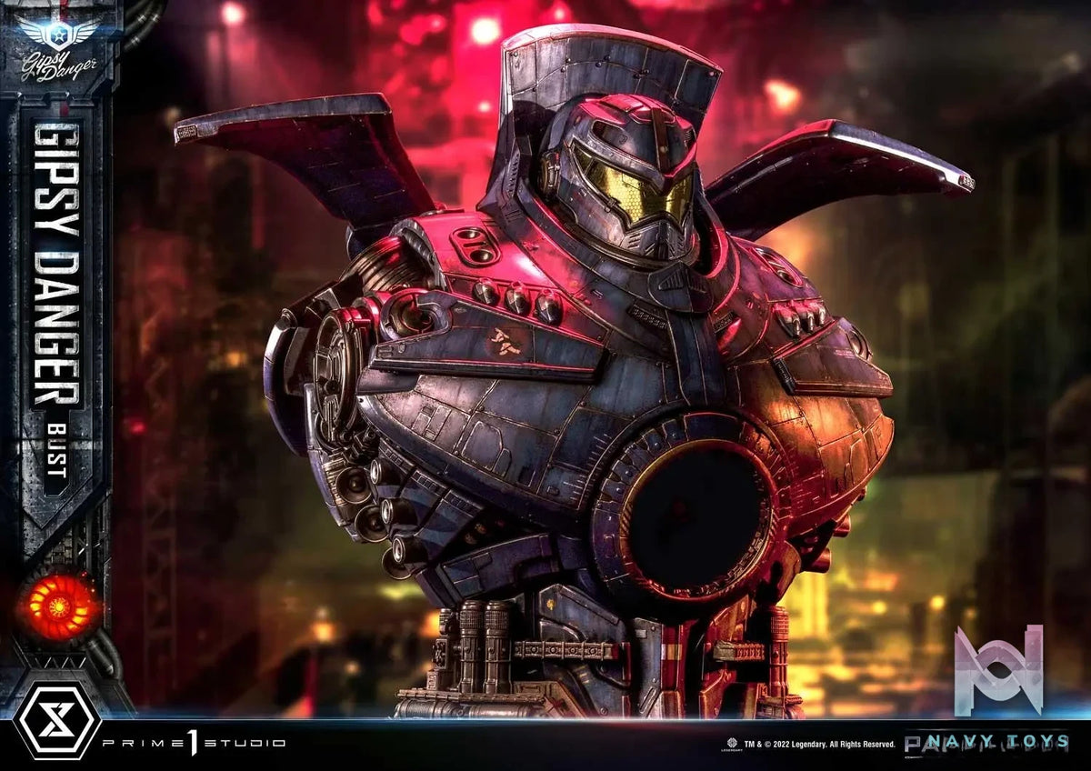 Prime 1 Studio – Life Size Bust Pacific Rim Gipsy Danger LSPACRIM-01 LSPACRIM-01DX (Licensed)