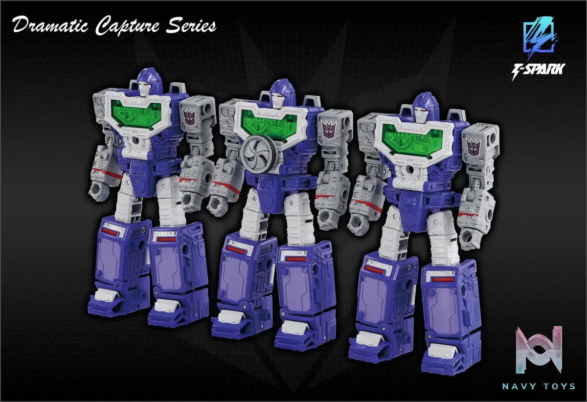 TAKARA TOMY – Transformers Dramatic Capture Series Decepticons part 1 DCS-05 (Licensed)