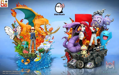 EGG Studio – Pokémon Foursome #1 Ash Family Portrait