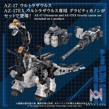 TAKARA TOMY – AZ-17DX ULTRA SAURUS GRAVITY CANNON Ver. ULTRA SAURUS TYPE 1/72 SCALE (Licensed)