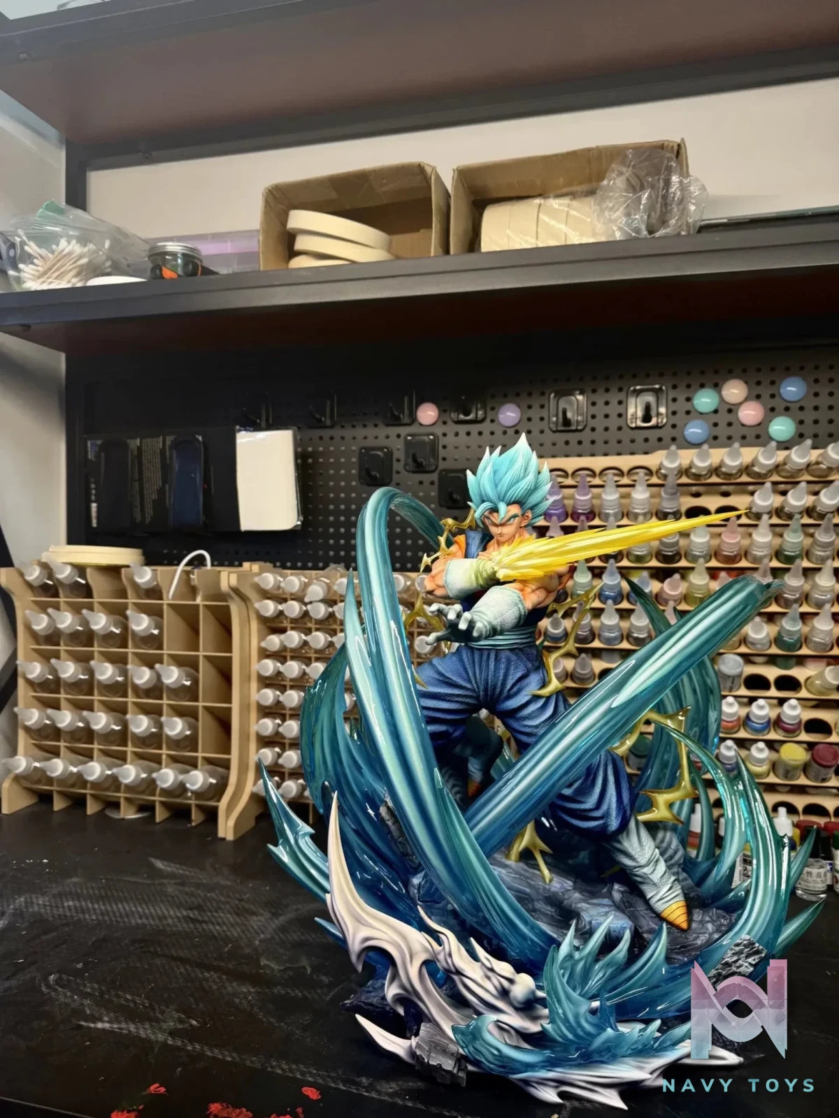 YISHOU Studio - Vegito Dragon Ball resin statue Navy Toys anime figure