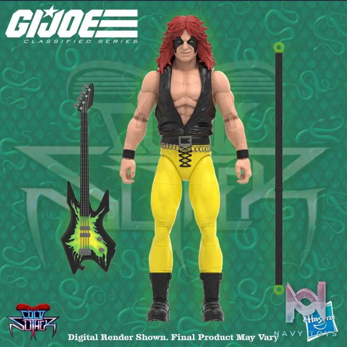 Hasbro Studio – G.I. JOE SDCC COLD SLITHER (Licensed)