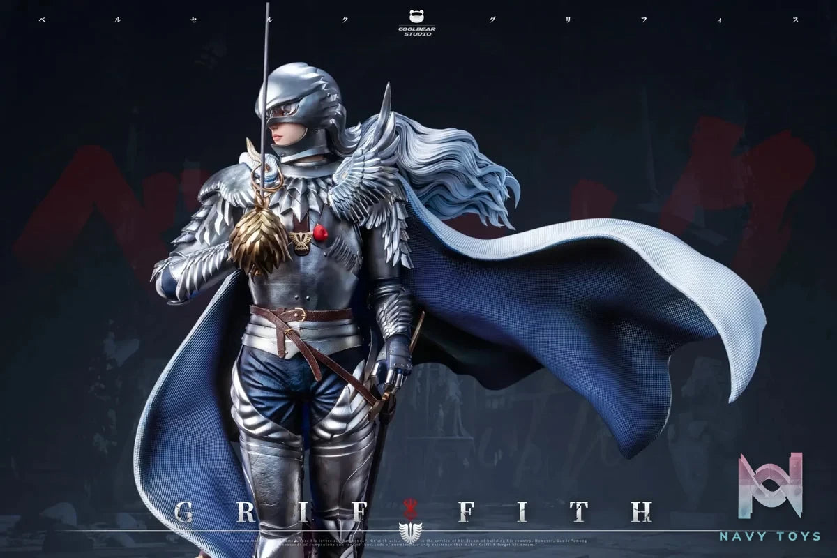 Coolbear Studio - Berserk Series 1 White Falcon Griffith resin statue Navy Toys anime figure