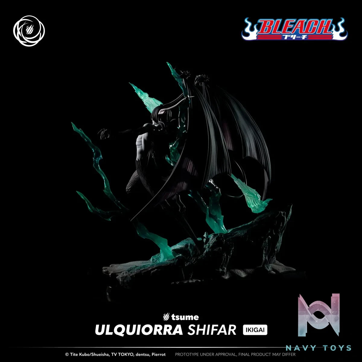 Tsume Studio - Bleach ULQUIORRA SHIFAR IKIGAI (Licensed) resin statue Navy Toys anime figure