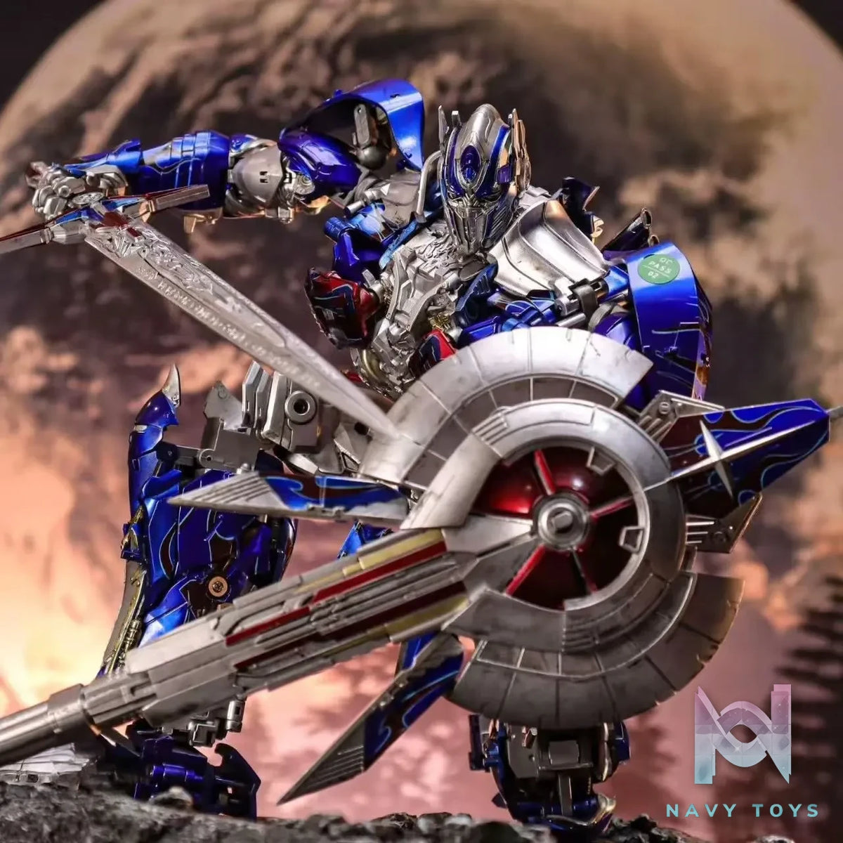 AAT Studio – AAT-02M King of Kavaliers Optimus Prime Metallic Version Transformers