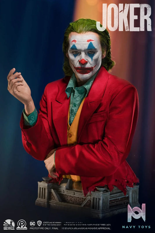 Infinity Studio – DC Series Arthur Fleck Joker 1:1 Life Size Bust (Licensed)