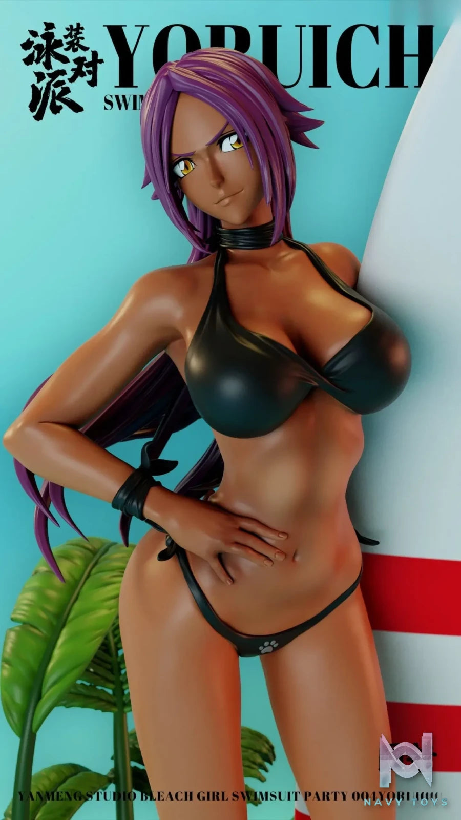 Yuan Meng Studio – BLEACH Swimsuit Party #4 – Shihouin Yoruichi