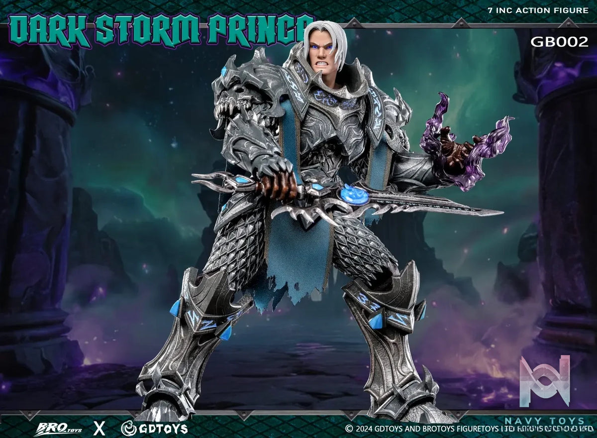 GDTOYS Studio & BROTOYS Studio – Dark Storm Prince 7 Inch Action Figure GB002 (Licensed)