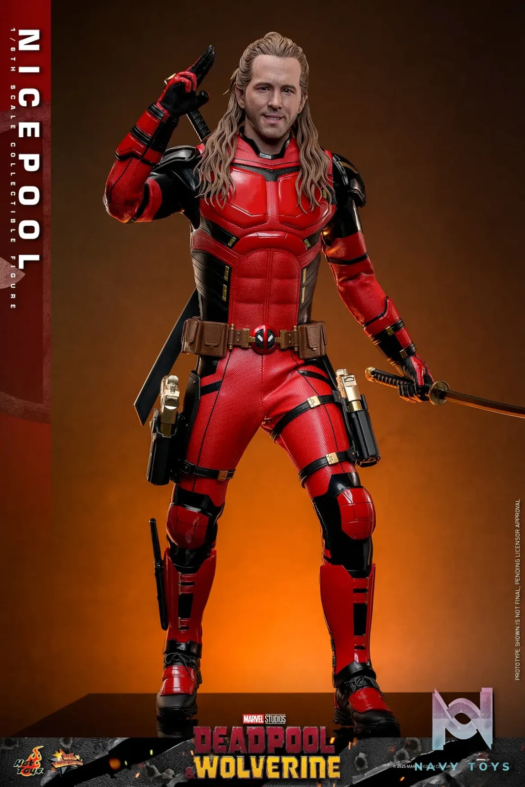 Hottoys – 1/6th scale Nicepool Collectible Figure MMS788 (Licensed)
