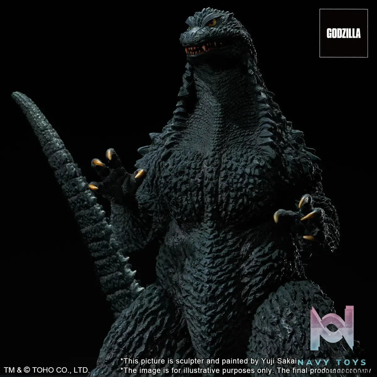 X-PLUS PLEX Studio – Godzilla (2002) Battle in the Storm (Licensed)