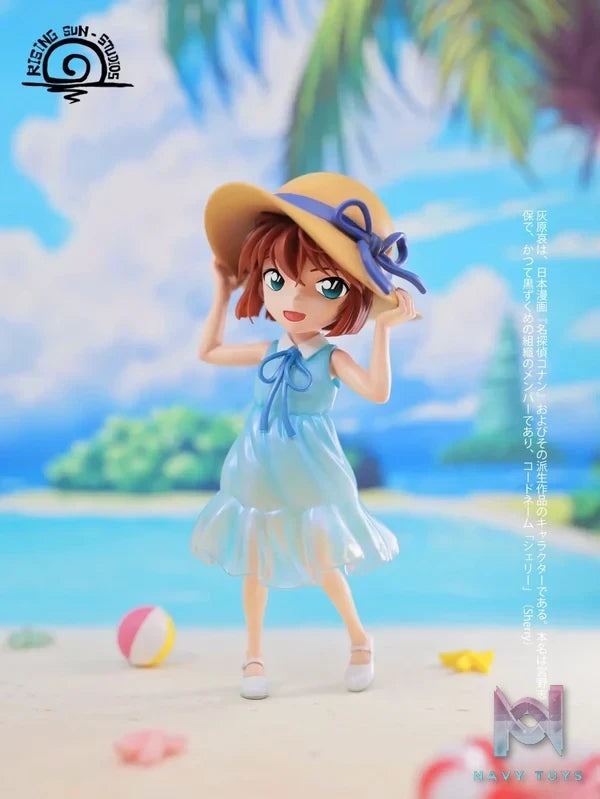 Rising sun Studio - Detective Conan Beach Ai Haibara resin statue Navy Toys anime figure