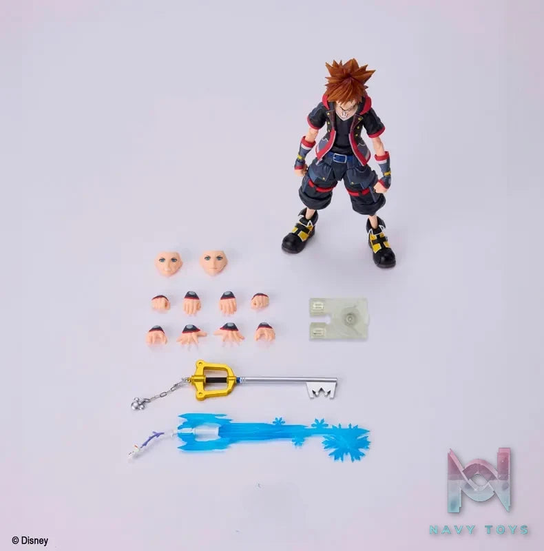 SQUARE ENIX – FORM-ISM ACT KINGDOM HEARTS III Sora Posable Figure (Licensed)