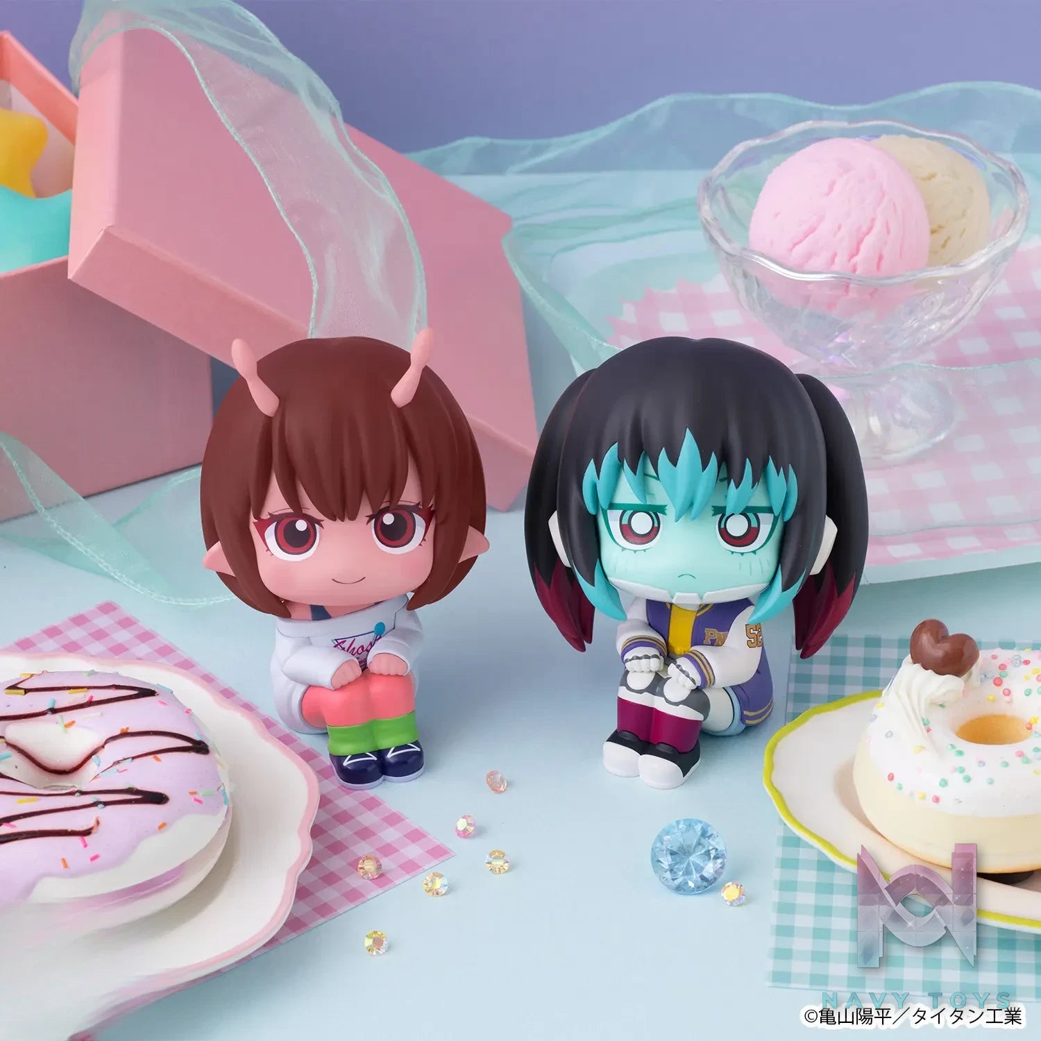 Megahouse – LookUp Milky Subway: The Galactic Limited Express Chiharu X Makina Complete Figure (Licensed)