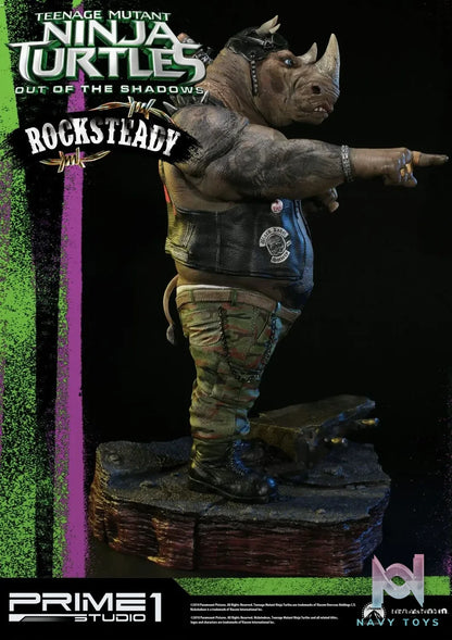 Prime 1 Studio – Premium Masterline Teenage Mutant Ninja Turtles: Out of the Shadows (Film) Rocksteady PMTMNT-02 (Licensed)