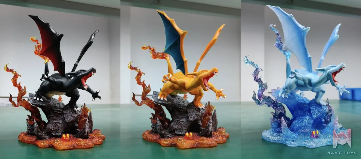 Xiao Qin Bi Ji Studio – Small Scene Series Charizard Pokémon