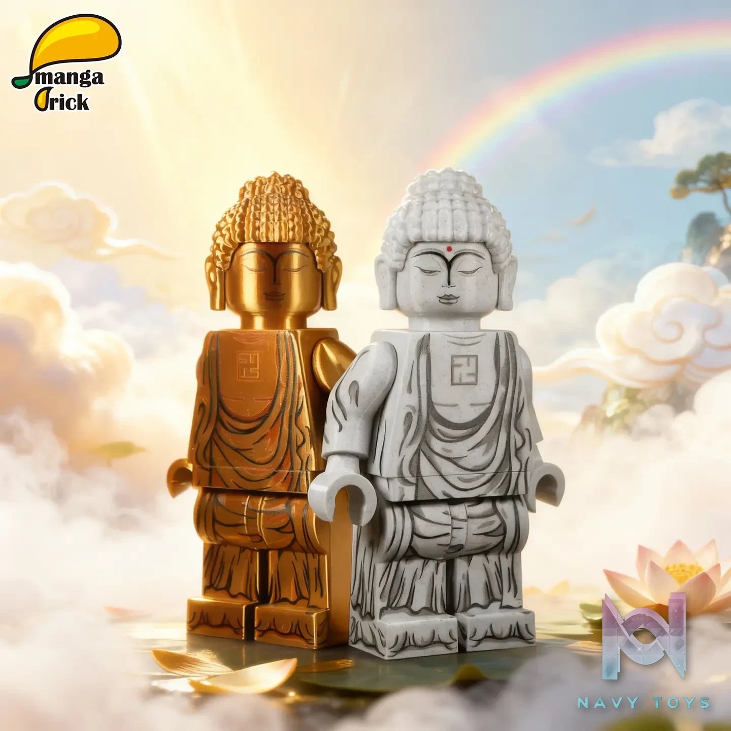 LEYILEBRICK Studio – Stone Buddha Original