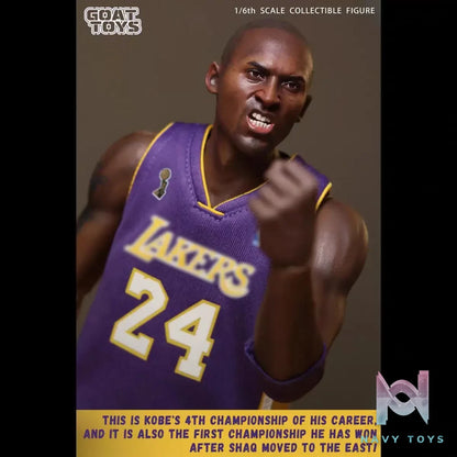 Goat Toys Studio – NBA 1/6 Kobe’s fourth championship