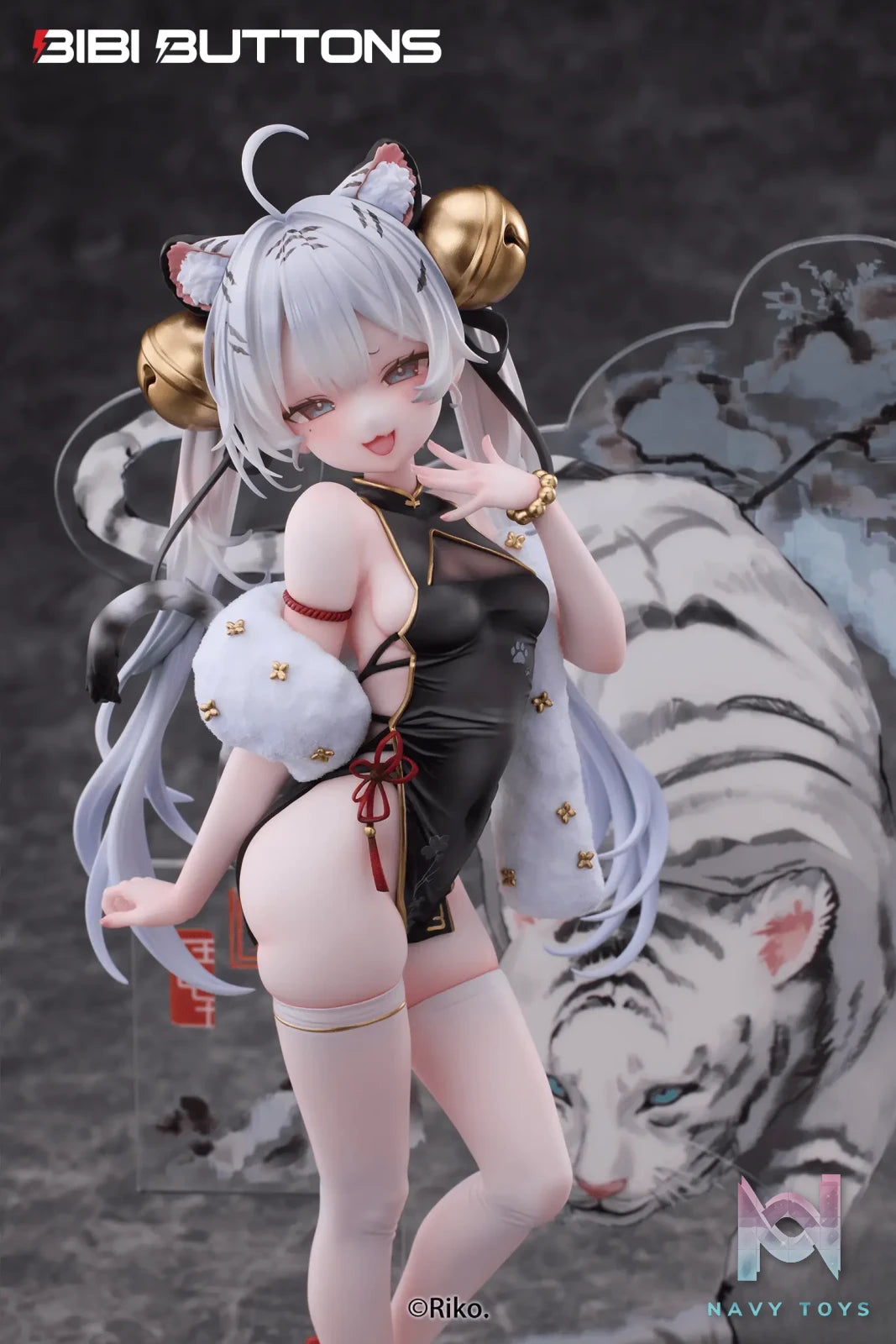 Bibi Buttons – Tiger’s Roar Stirs the Wind – White Tiger 1/6 Scale Figure (Licensed)