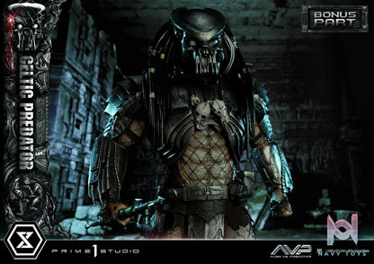 Prime 1 Studio Museum Masterline Alien vs. Predator Celtic Predator MMPR-05 MMPR-05S