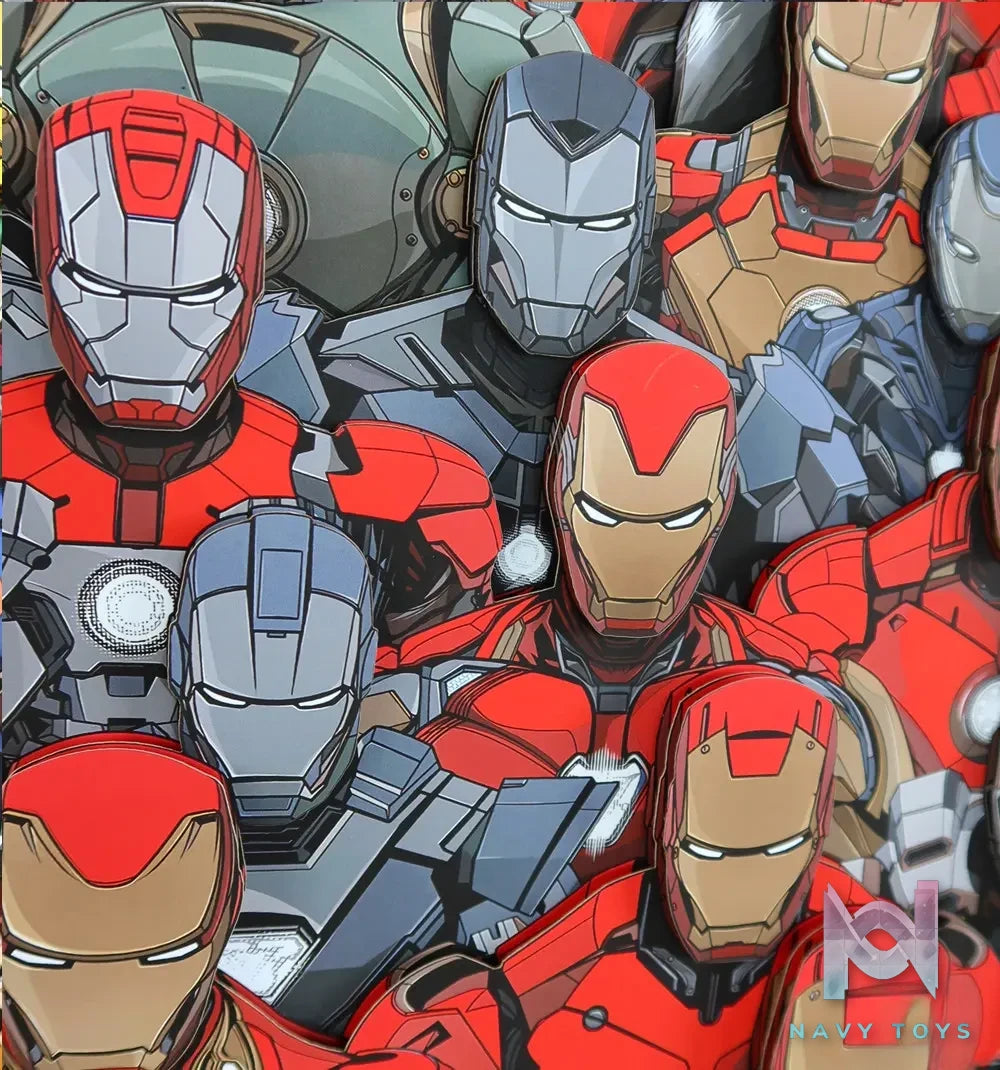 KALA HOME Studio – Iron Man Mark Series #03 3D Decorative Painting Marvel